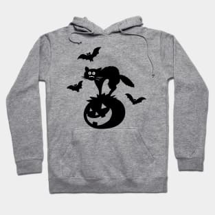 Halloween cat Hoodie